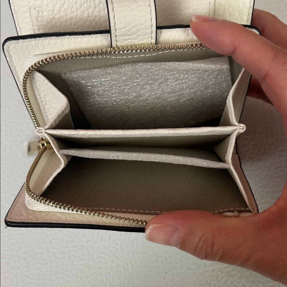 Furla white Leather small wallet - Picture 7 of 7
